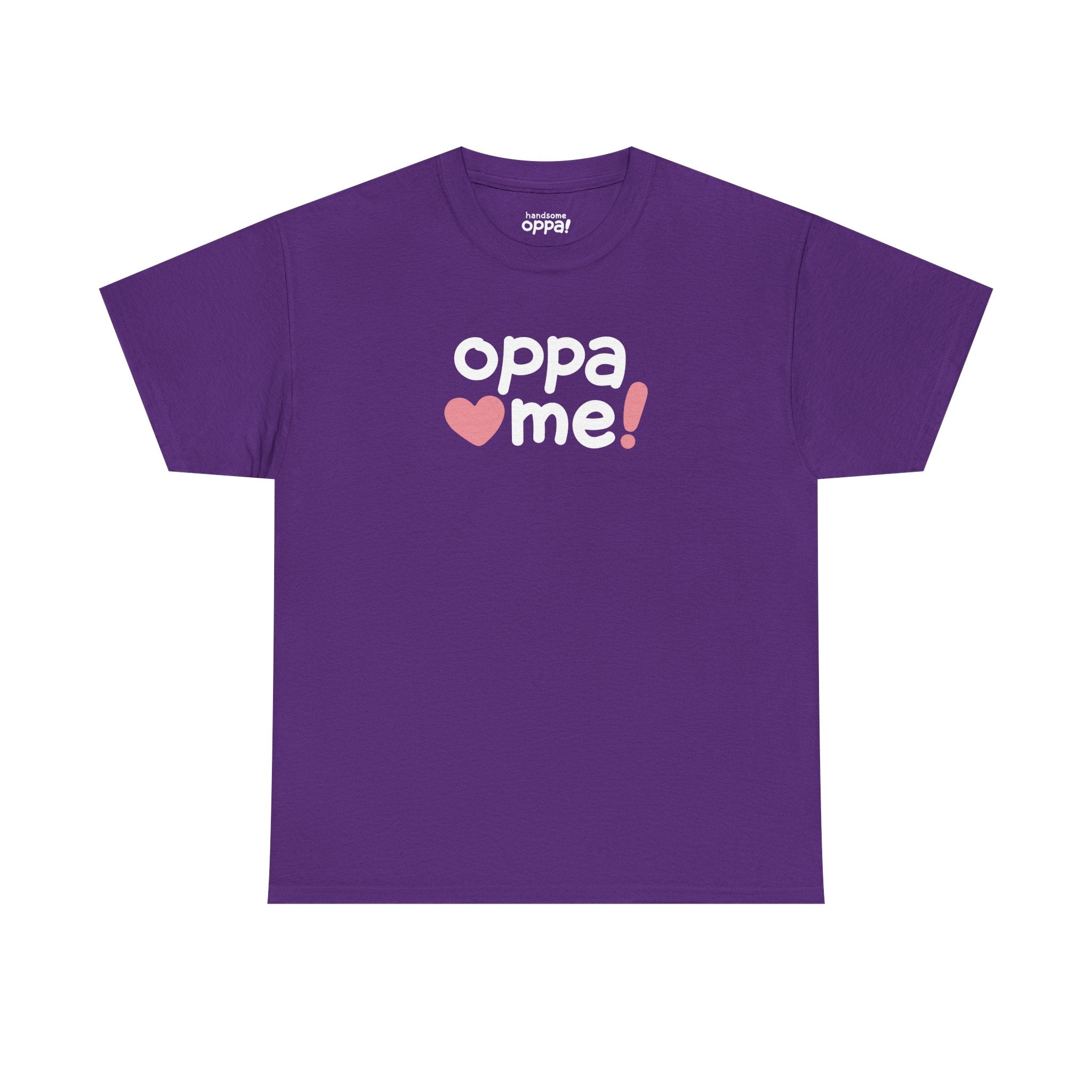 oppa♥me! K-Pop Style Classic Tee — Purple Purple