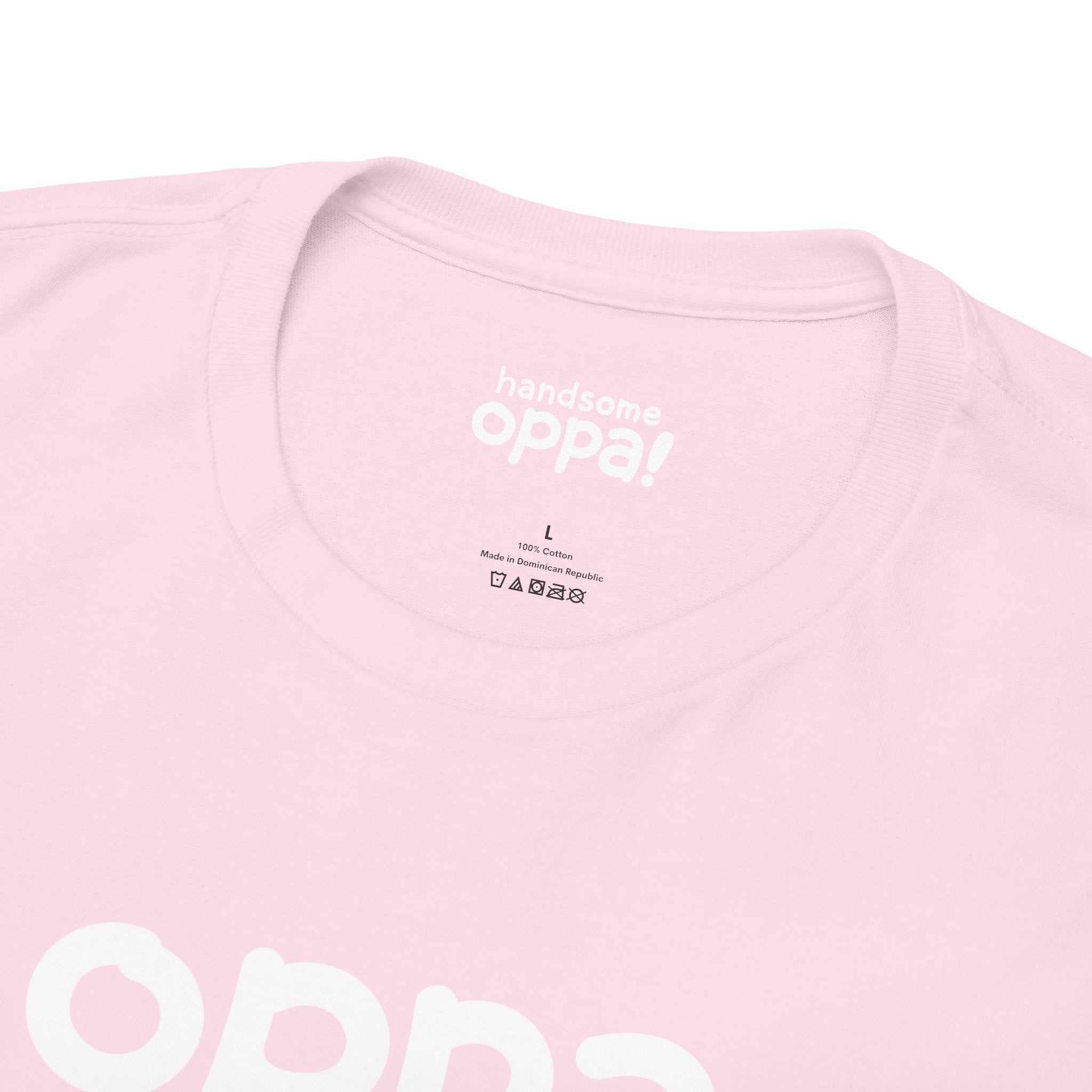 oppa♥me! K-Pop Style Classic Tee — Light Pink