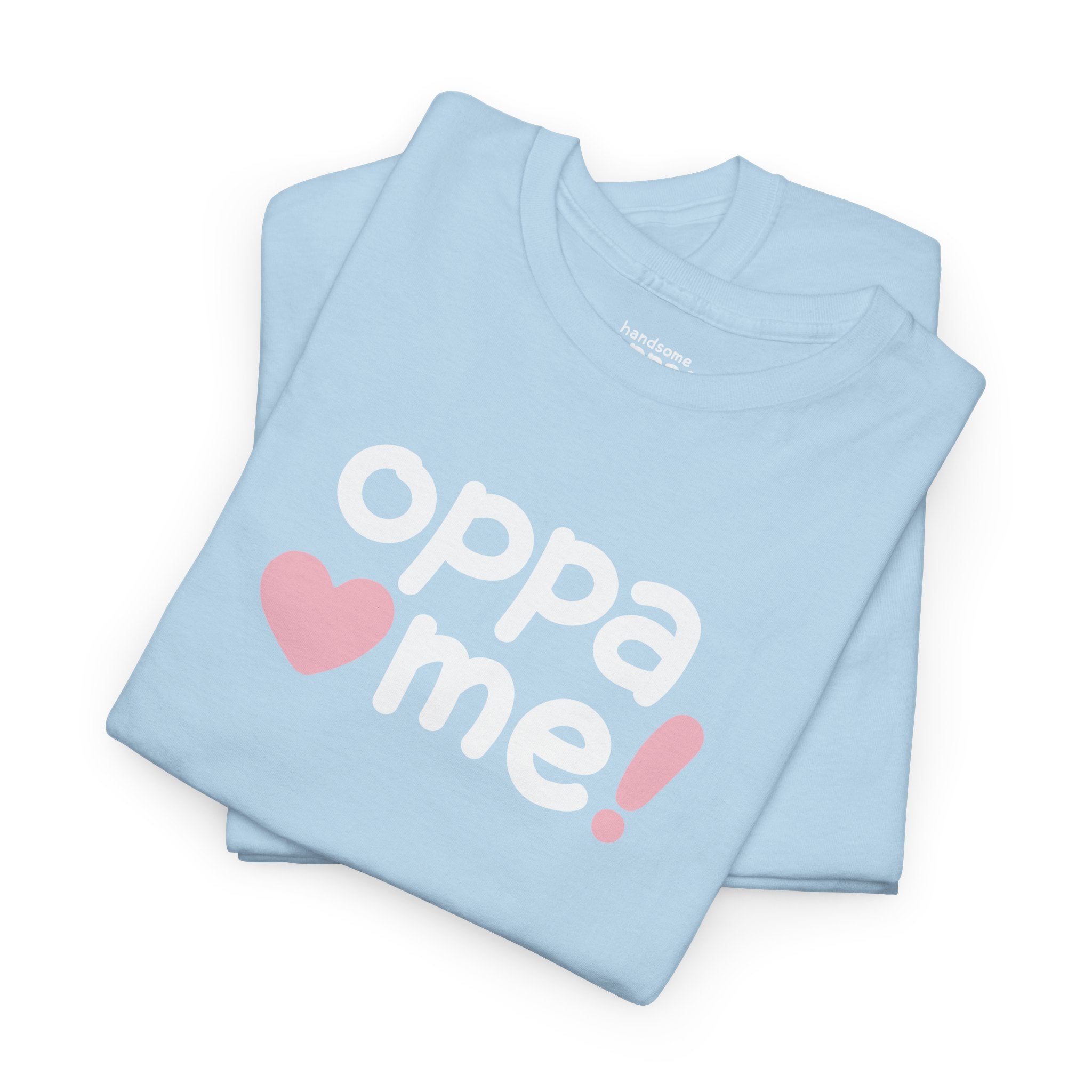 oppa♥me! K-Pop Style Classic Tee — Light Blue