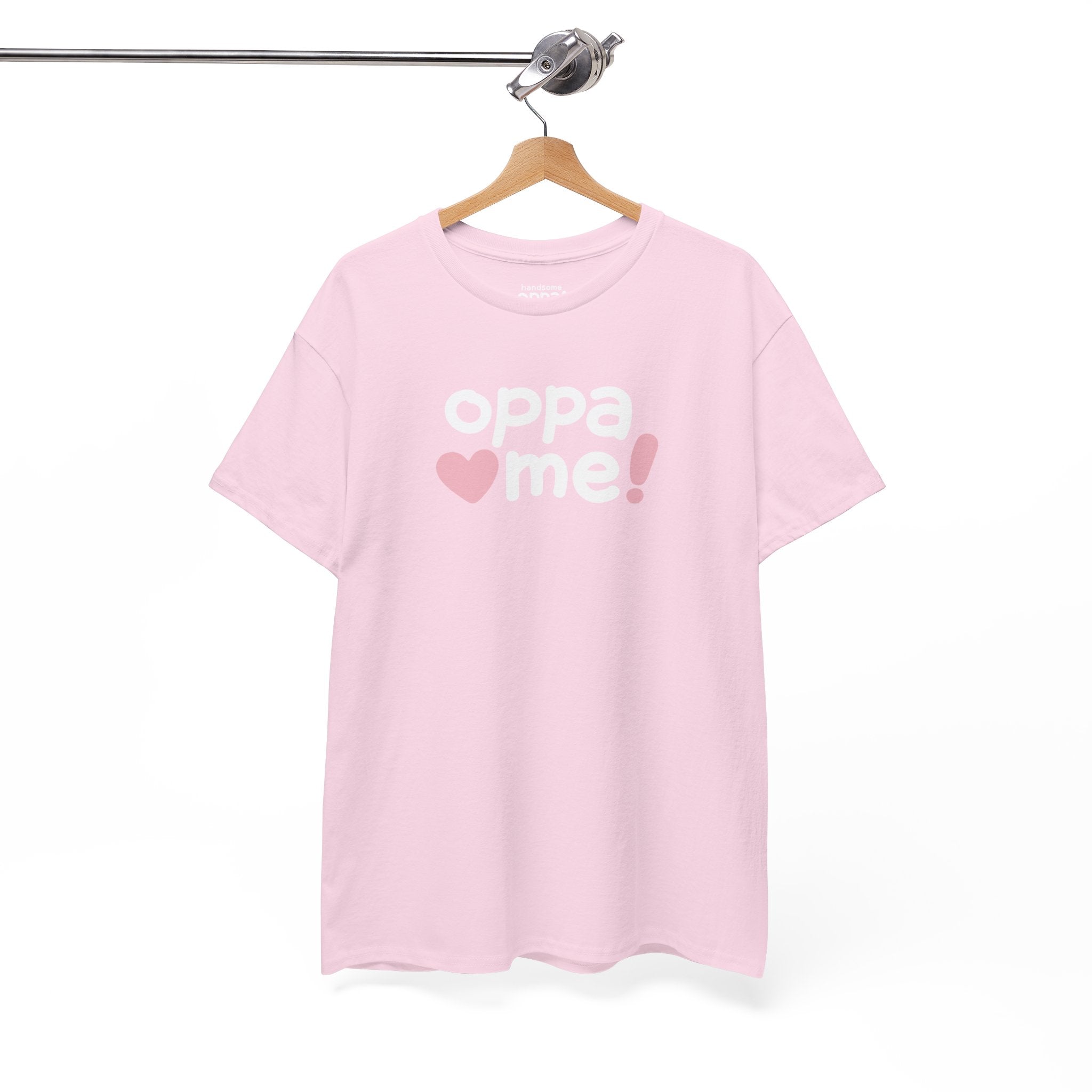 oppa♥me! K-Pop Style Classic Tee — Light Pink