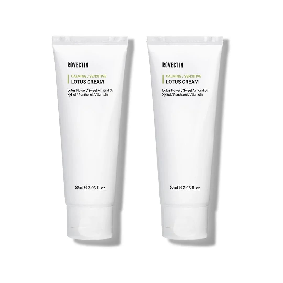 ROVECTIN Calming Lotus Cream - Lightweight Soothing Moisturizer