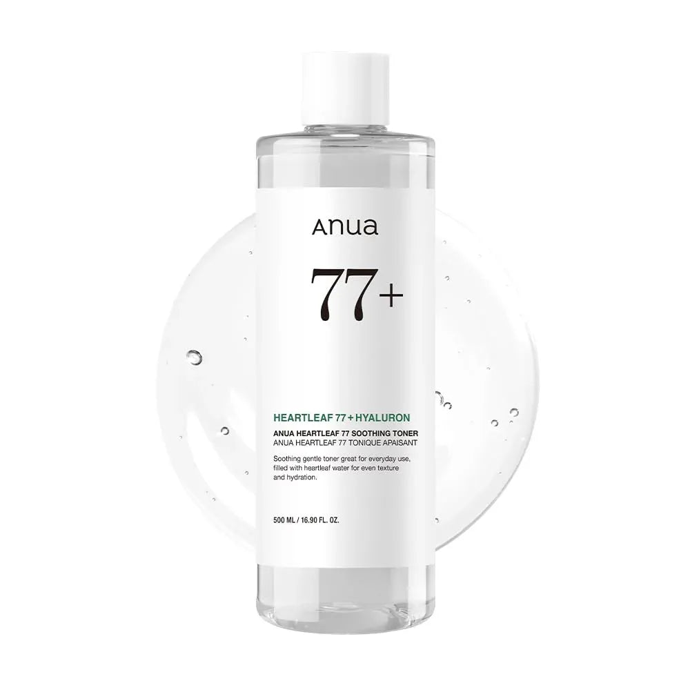 Anua Heartleaf 77 Soothing Toner — Calming Hydration for Sensitive and Acne-Prone Skin