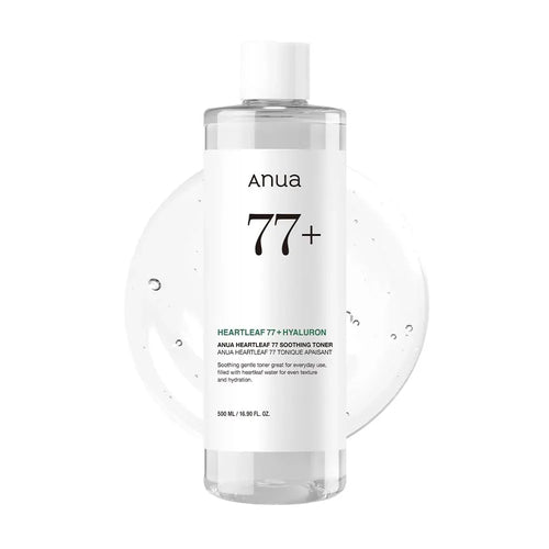 Anua Heartleaf 77 Soothing Toner — Calming Hydration for Sensitive and Acne-Prone Skin