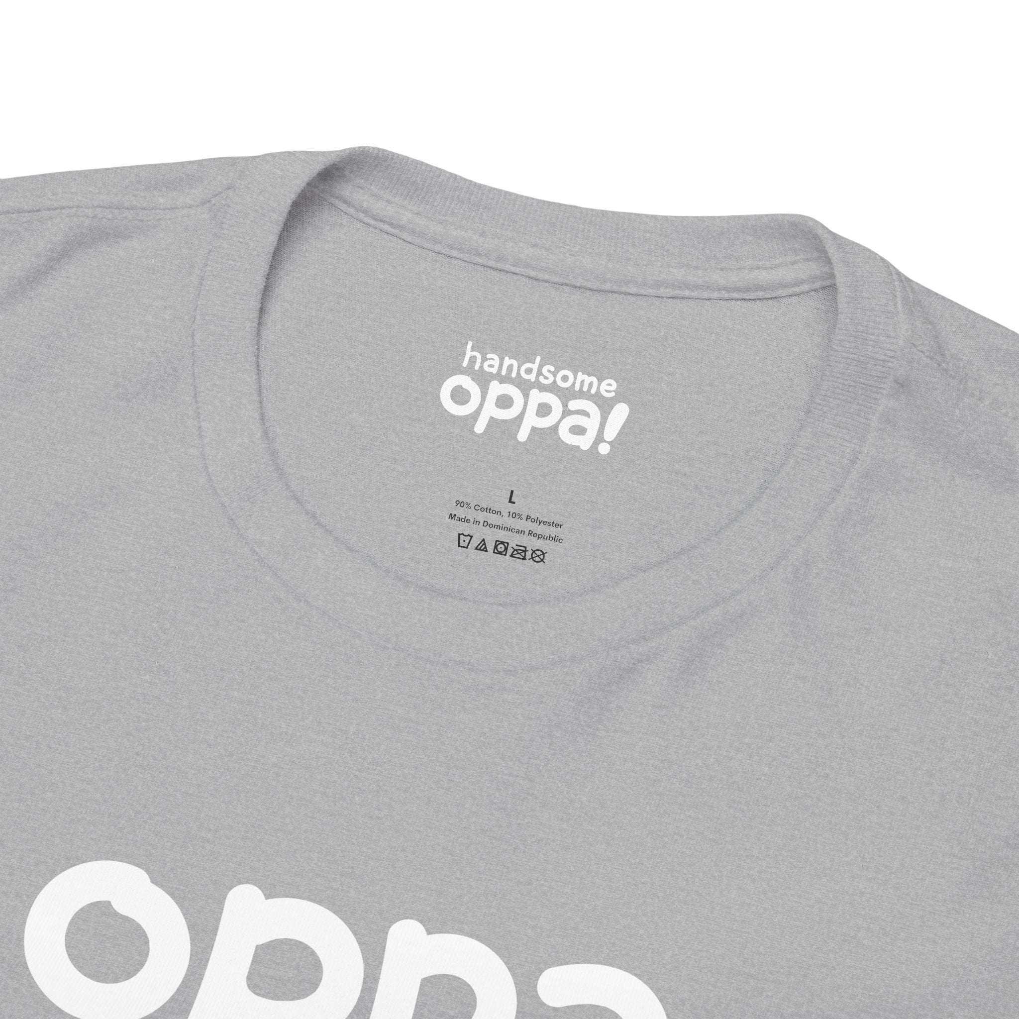 oppa♥me! K-Pop Style Classic Tee — Sport Grey