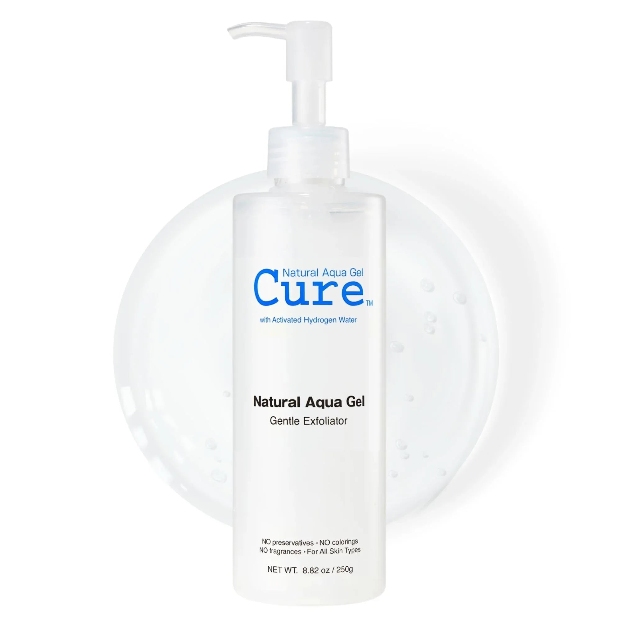 Cure Aqua Gel Gentle Exfoliator - Activated Hydrogen Water