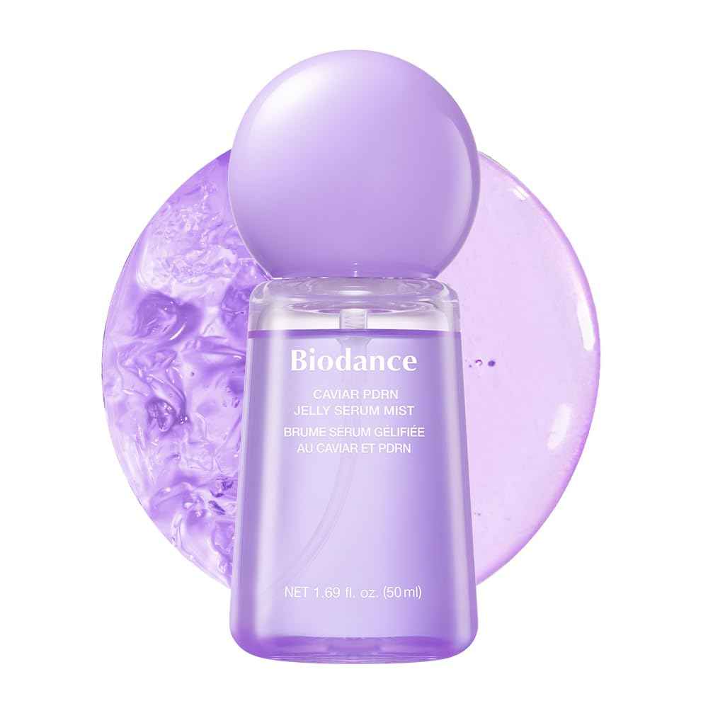 BIODANCE Caviar PDRN Jelly Serum Mist, Hydrating Face Mist with Caviar Water PDRN Niacinamide, Korean Glass Skin Spray Serum