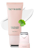 Bewants Cica Collagen Lifting Cream - Gua Sha Roller, Korean Centella Asiatica Lifting Cream