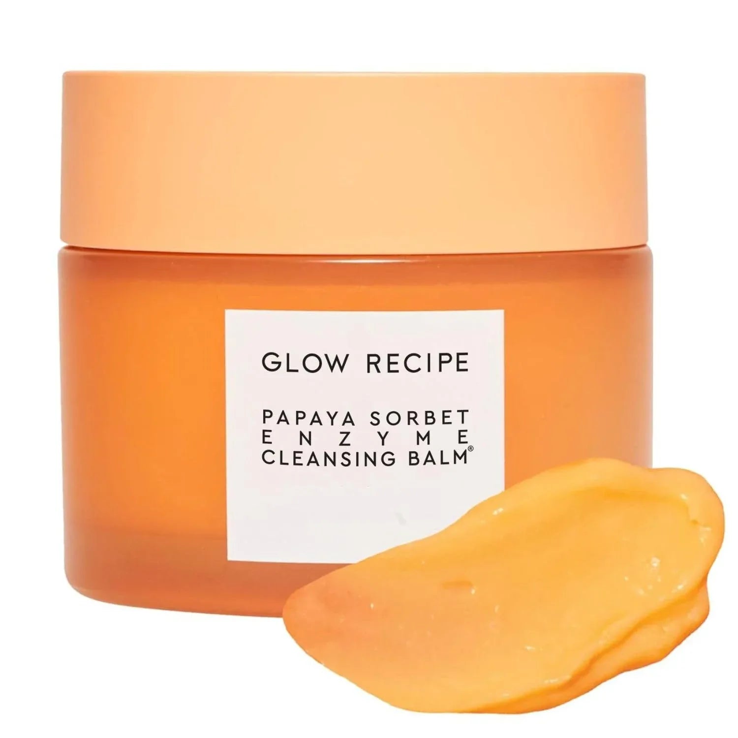 Glow Recipe Papaya Sorbet Enzyme Cleansing Balm — Makeup Remover & Gentle Exfoliating Cleanser with Papaya Enzymes