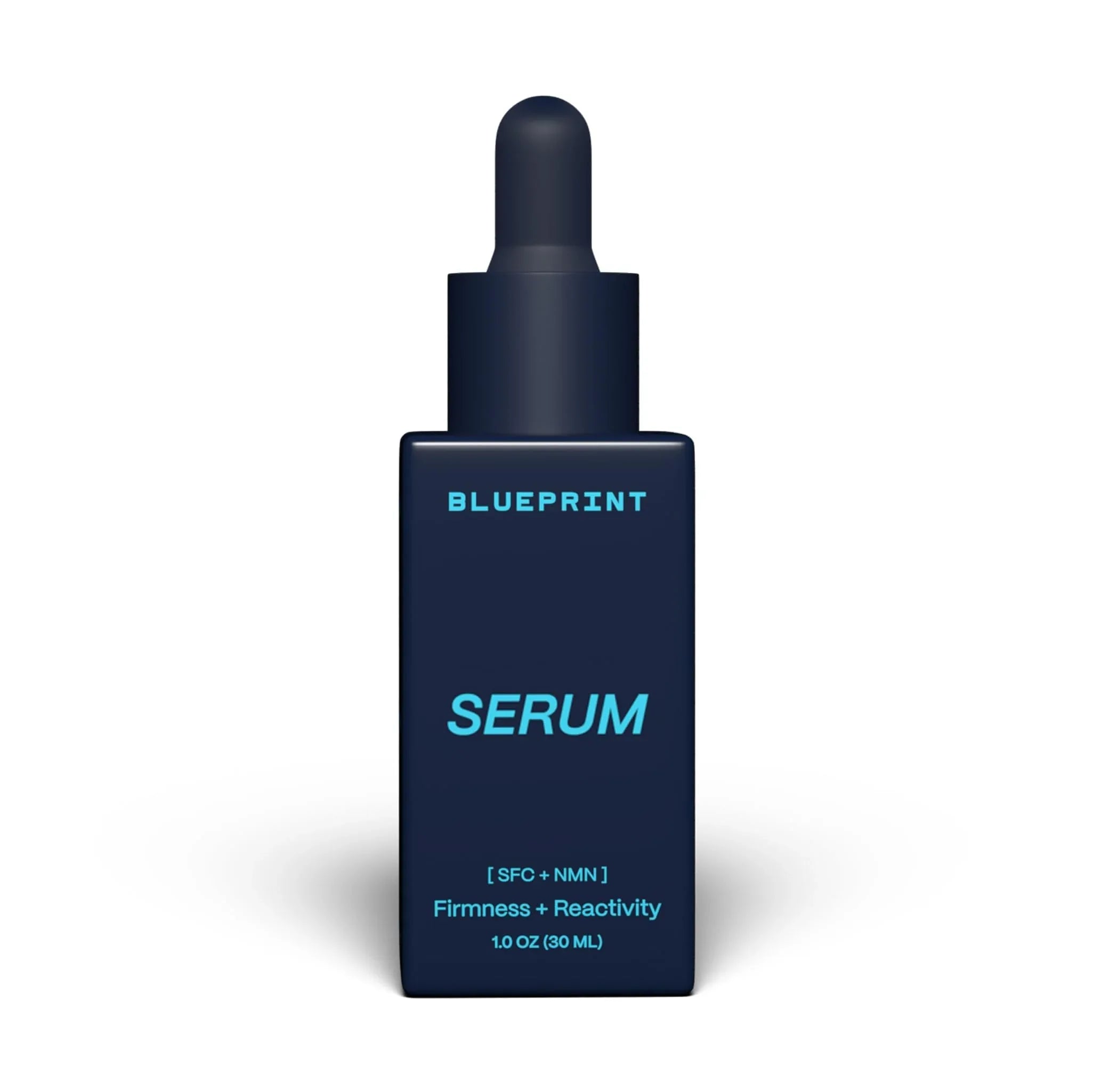 Blueprint Bryan Johnson Facial Serum — SFC, NMN and Hyaluronic Acid for Skin Firmness, Hydration and Fine Line Reduction