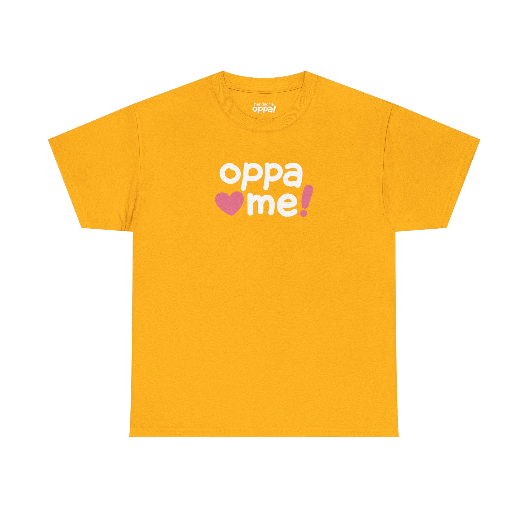 oppa♥me! K-Pop Style Classic Tee — Gold Gold