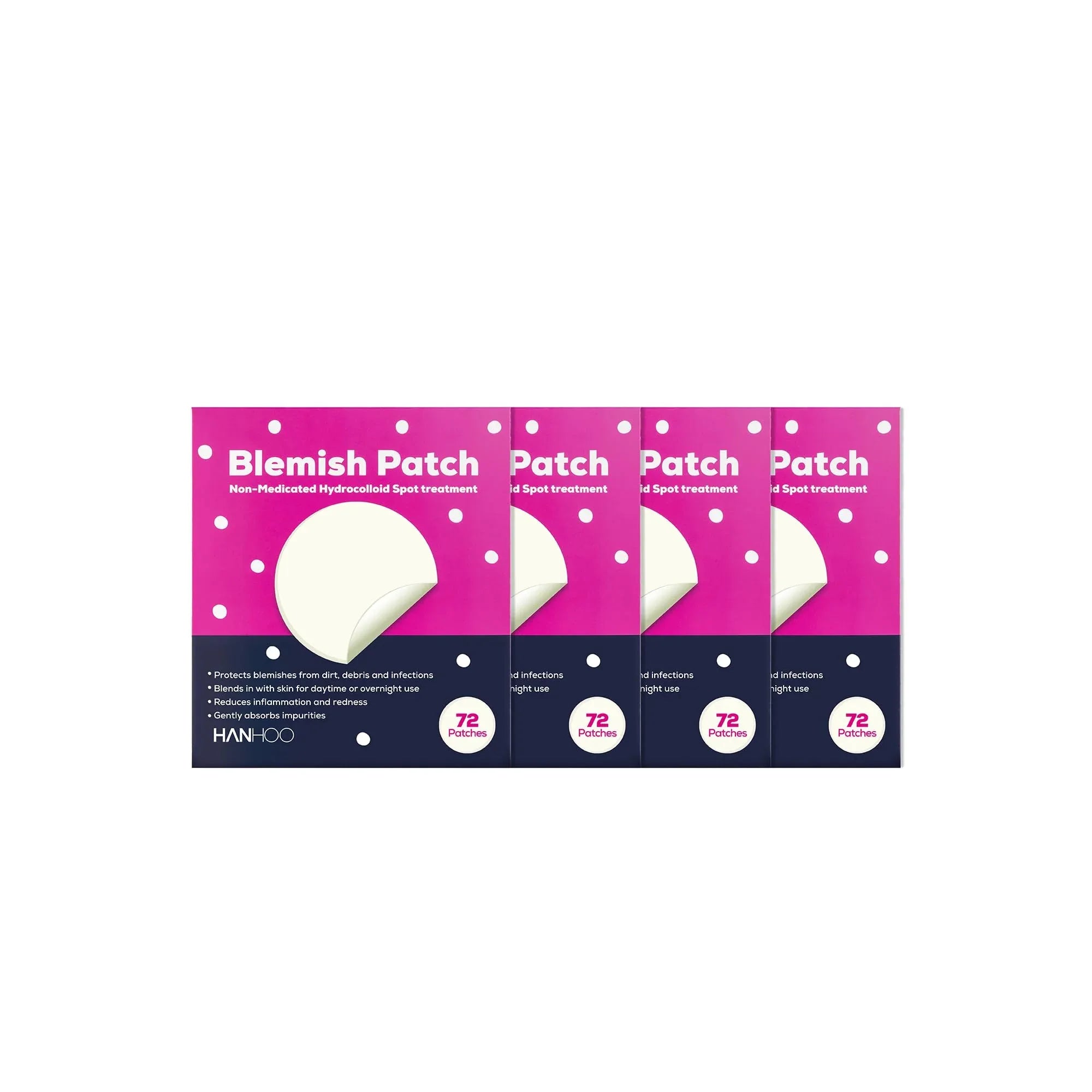Hanhoo Hydrocolloid Blemish Patches - 288 Count, Invisible Pimple Patches