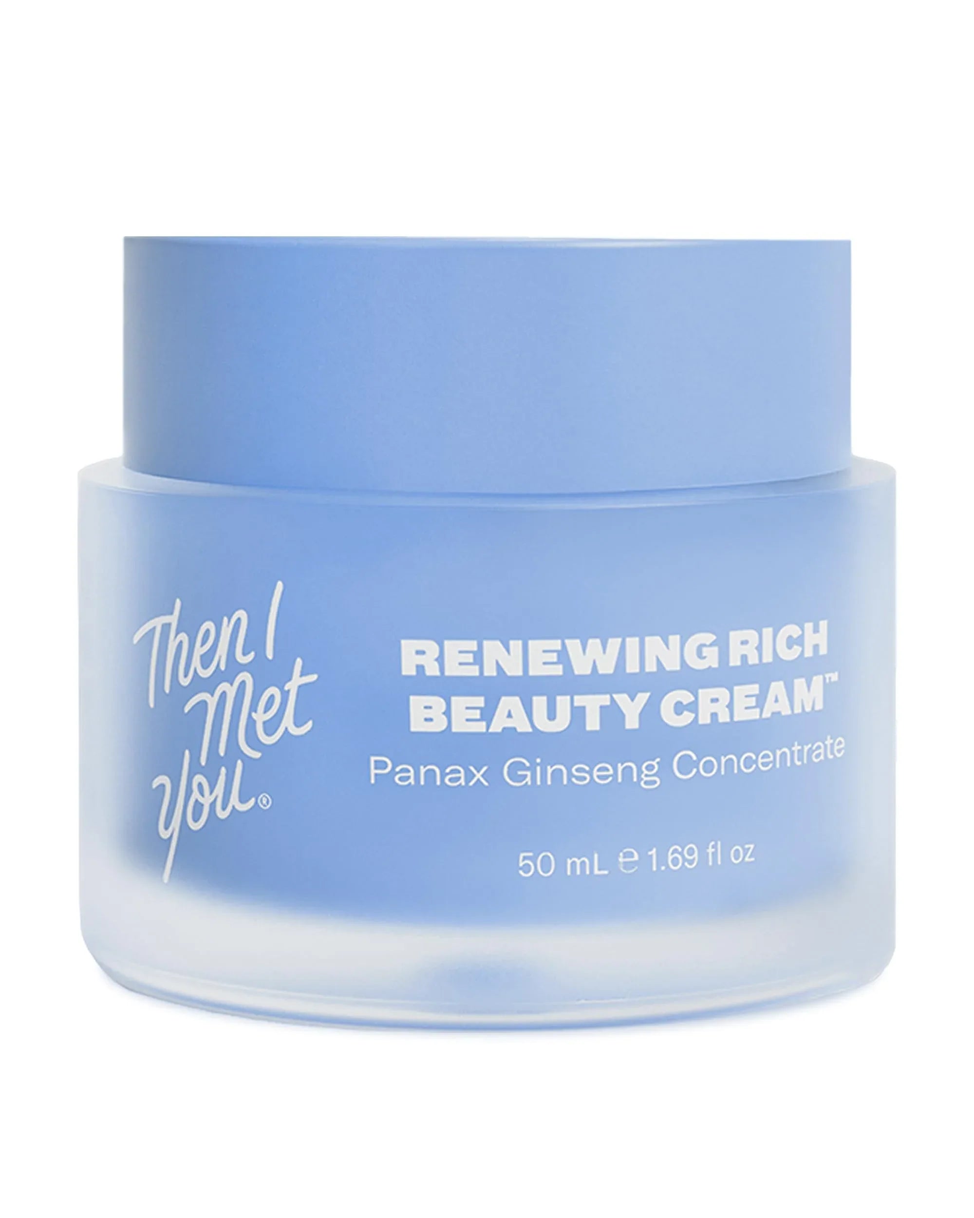 Then I Met You Renewing Rich Beauty Cream - Deep Hydration Korean Moisturizer