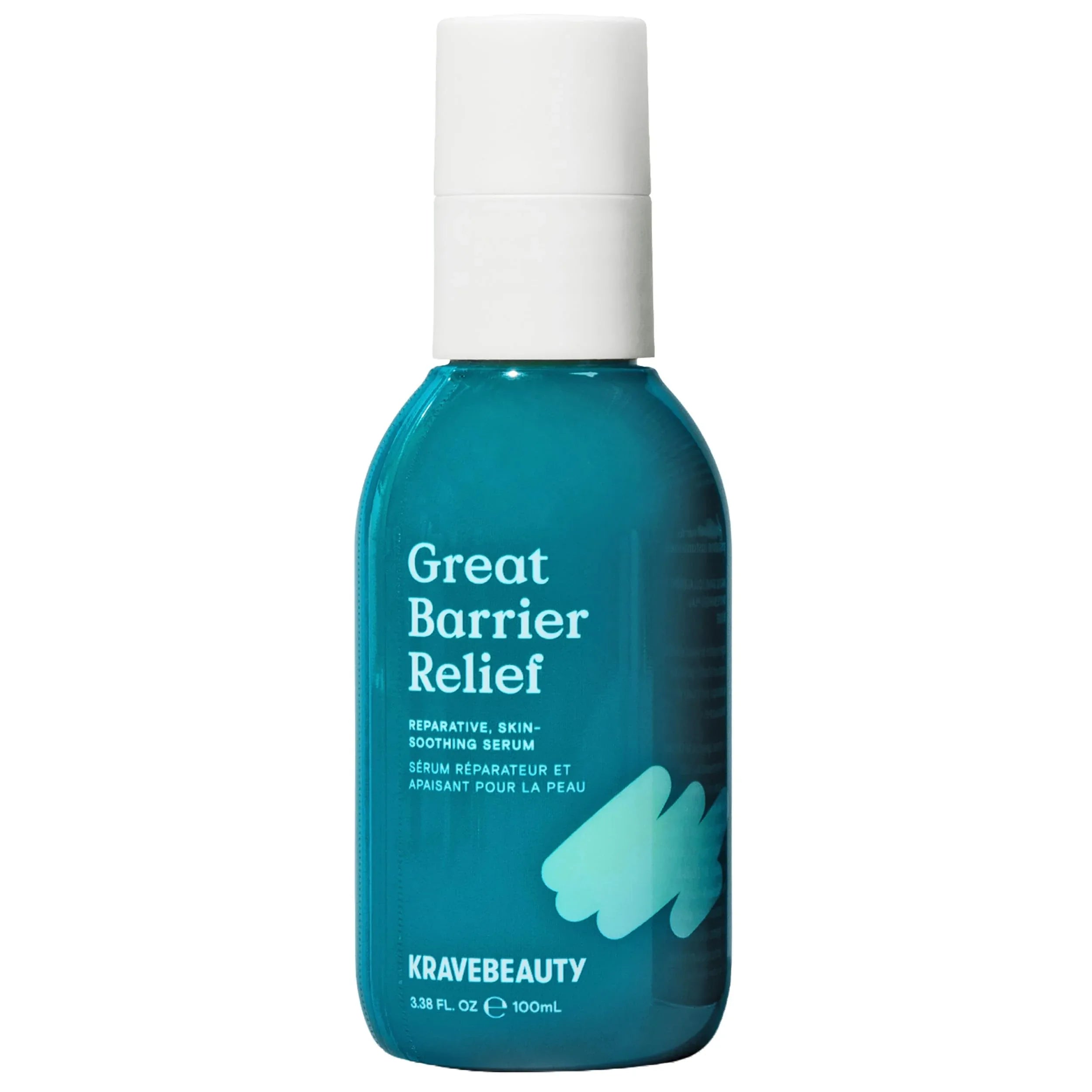 KraveBeauty Great Barrier Relief Serum - for Dry or Sensitive Skin, Barrier Repair Serum