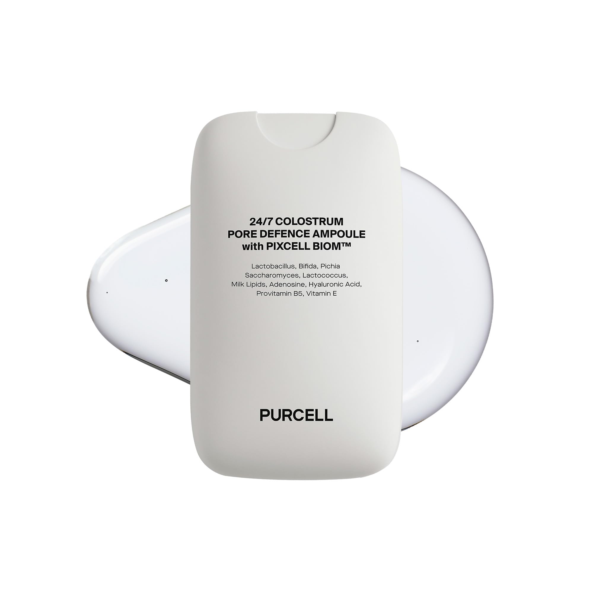 PURCELL 24/7 Colostrum Facial Serum Spray, Glass Skin Ampoule Mist, Hyaluronic Acid Probiotic Ferments, Pore Minimising Before After Makeup Setting Mist, Korean Skincare