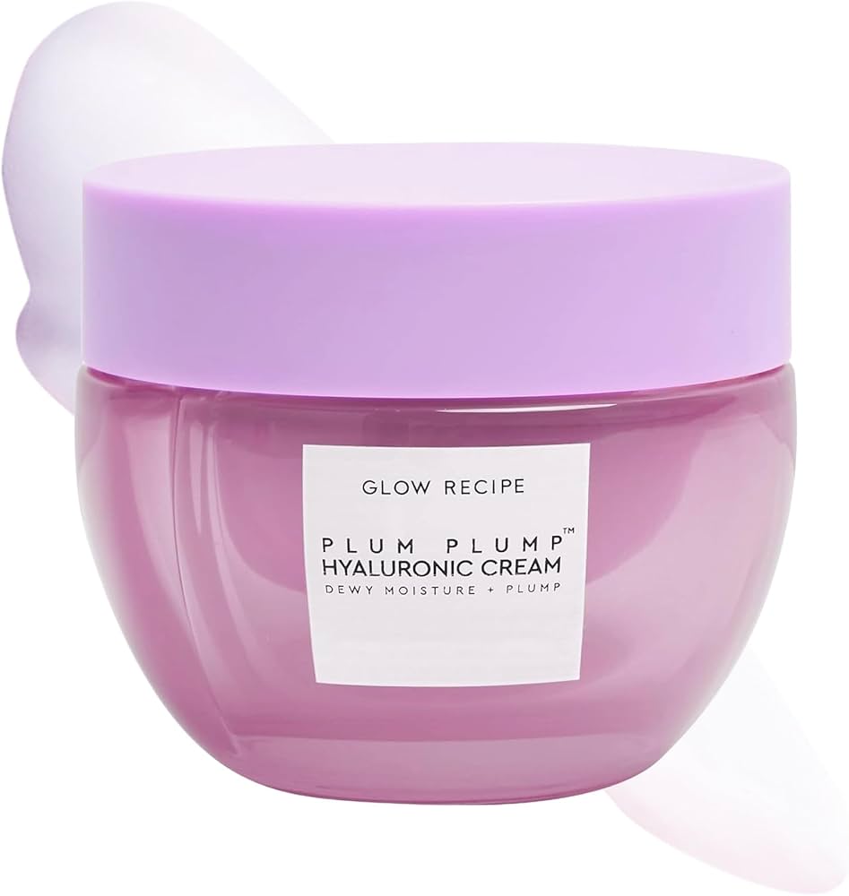 Glow Recipe Plum Plump Hyaluronic Acid Cream - Korean Hydrating Gel-Cream Moisturiser