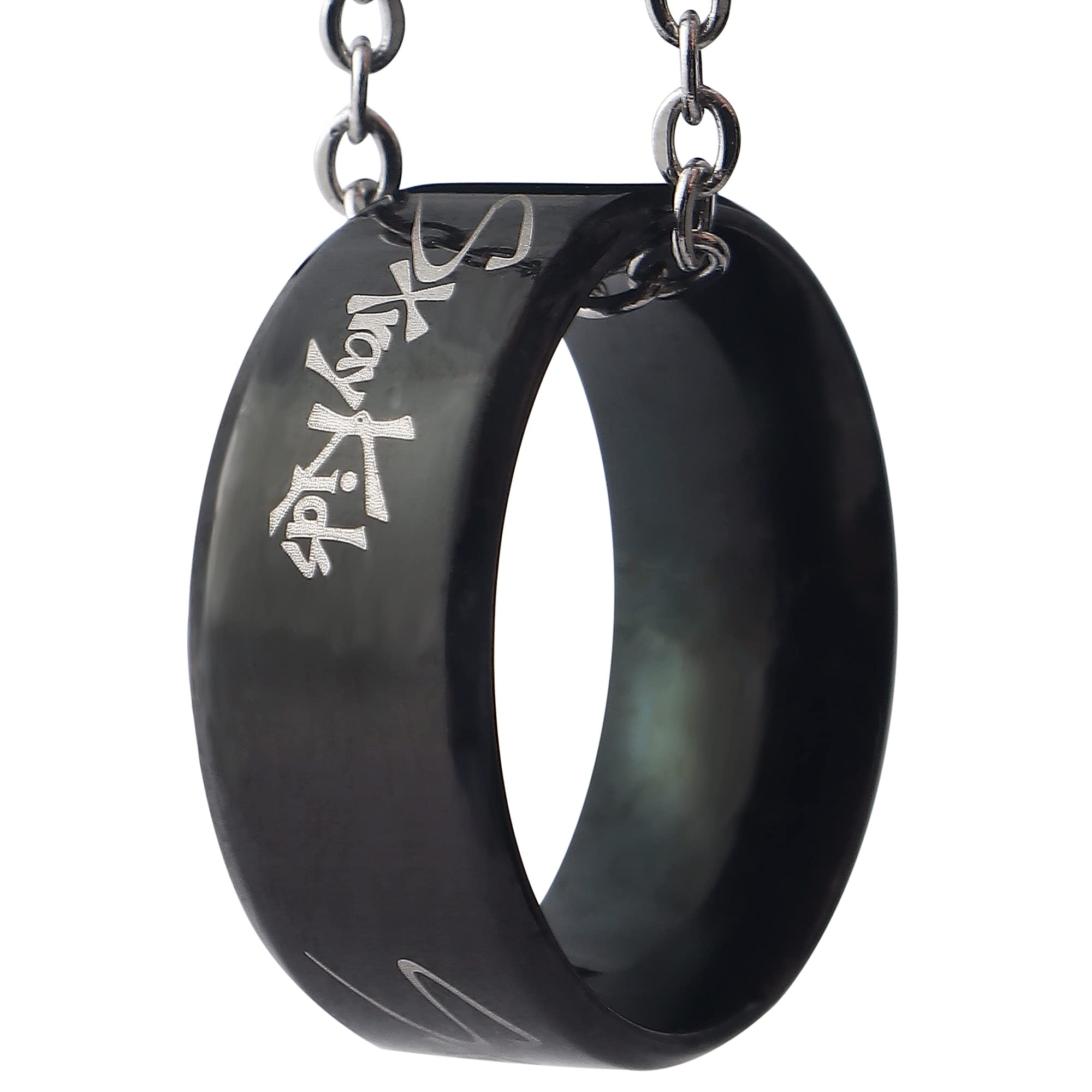 AntaQuyaN Stray Kids Merch Jewelry Set – 3 Rings & Necklace, Stainless Steel, Blue & Rainbow Colors, Ideal Gift for Fans