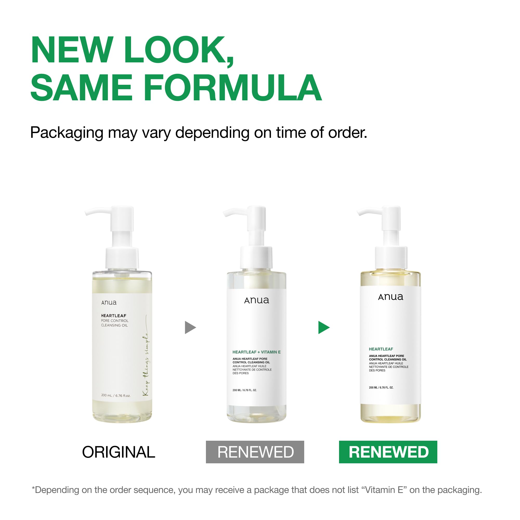 Anua Heartleaf Pore Control Cleansing Oil — Gentle Daily Makeup Remover for Clean, Balanced Skin