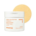 innisfree Green Tea Enzyme Vitamin C Toner Pads, Korean Brightening Toner Pads for Dark Spots, Niacinamide PHA Exfoliating Pads, Even Skin Tone, Fragrance Free, All Skin Types