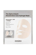 COSRX The Alpha-Arbutin Discoloration Care Hydrogel Face Masks Skincare 1 EA, Collagen Face Mask, Travel Essentials, Overnight Face Mask, Korean SkinCare