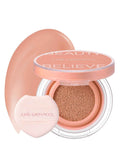 JUNG SAEM MOOL Artist Cushion Blush, Buildable Liquid Blush, Sebum Control, Water-to-Blur Formula, Natural Matte Finish, Korean Makeup, Tan Apricot