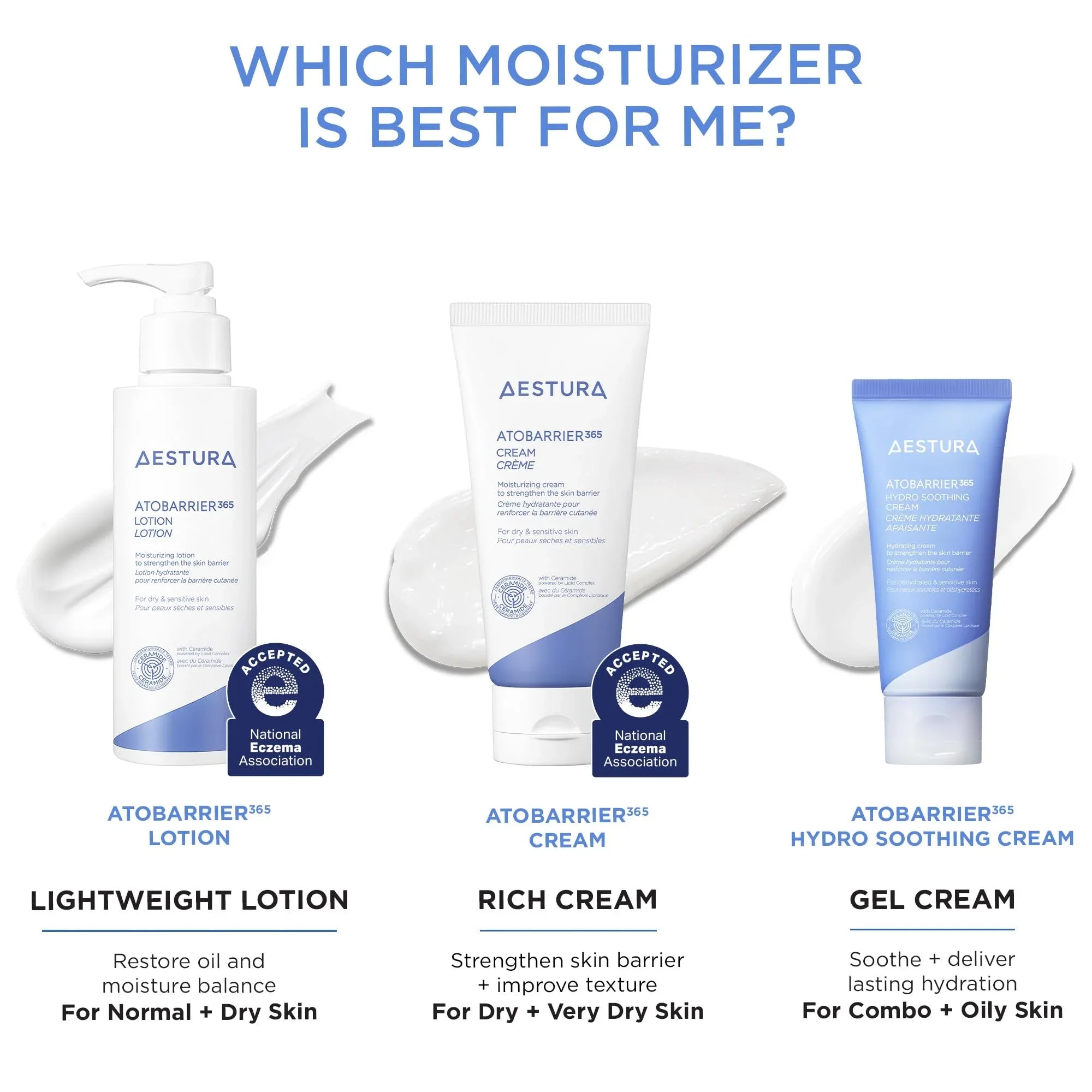 AESTURA ATOBARRIER365 Lightweight Face Moisturizer with Ceramides & Triple Lipid Complex 150ML