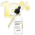 COSRX Pure Vitamin C 13% Serum (Renewal) with Vitamin E & Hyaluronic Acid, Korean Vitamin C Serum, Hydrating Facial Serum for Fine Lines, Uneven Skin Tone & Dull Skin, 0.67fl.oz, Korean Skin Care