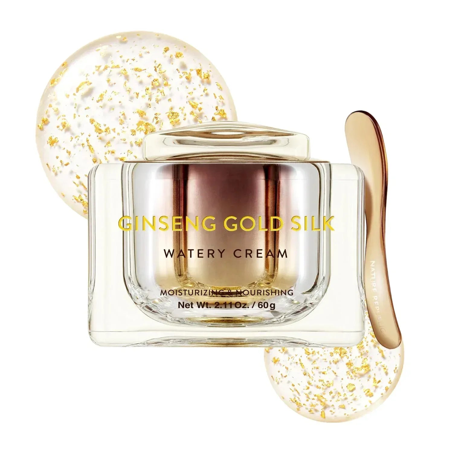 Nature Republic Ginseng Gold Silk Watery Cream - Anti-Aging Moisturiser