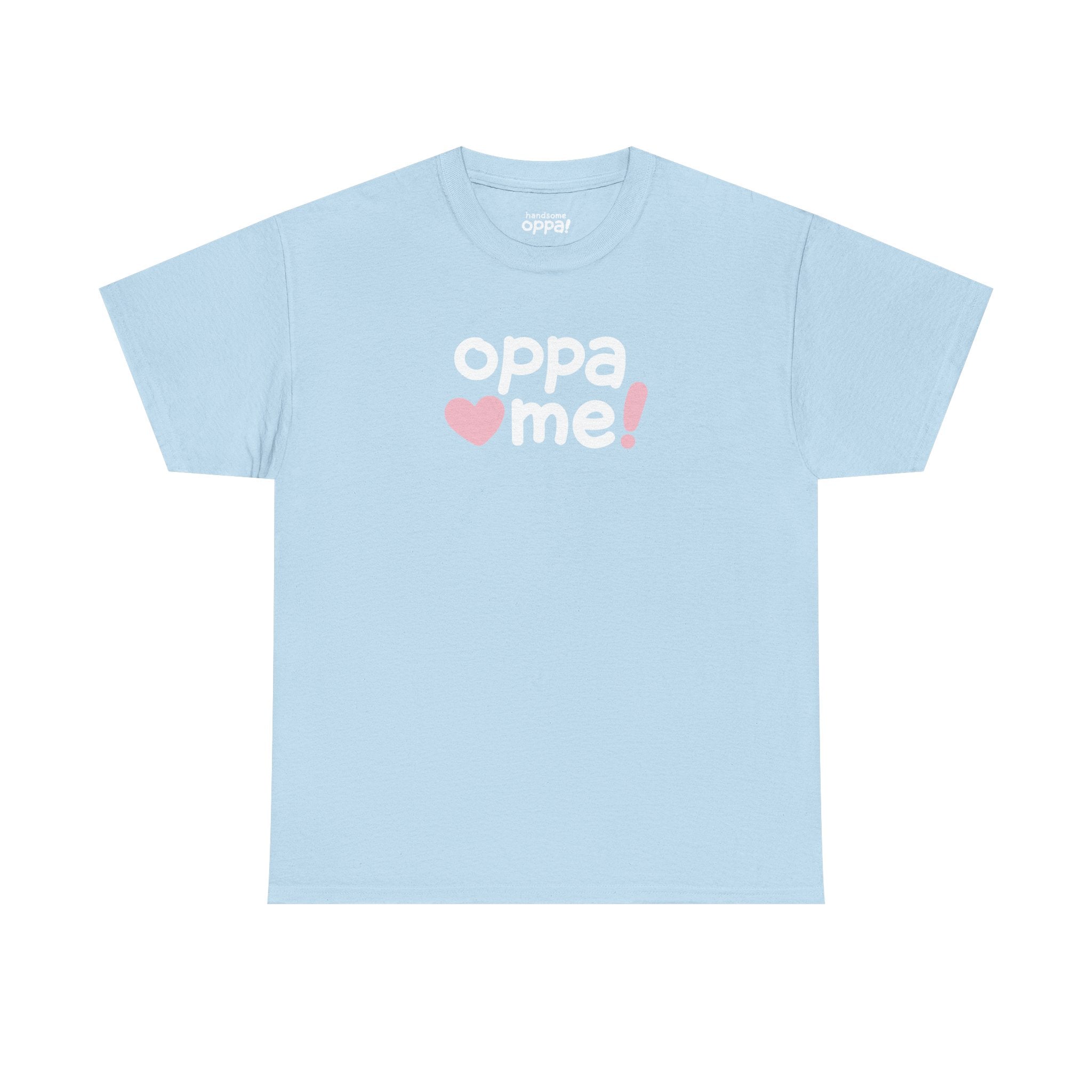 oppa♥me! K-Pop Style Classic Tee — Light Blue Light Blue
