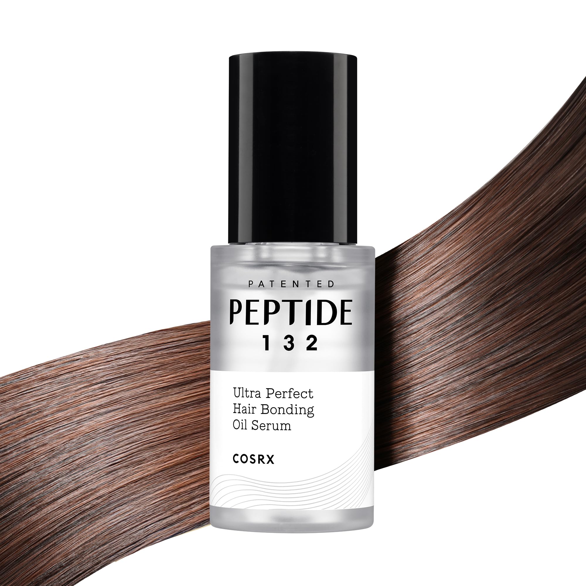 COSRX PEPTIDE 132 Hair Bonding Oil Serum, Travel Size Keratin Treatment for Frizzy, Damaged, Dry Hair – Repairs Split Ends, Adds Hair Gloss – For All Hair Types – 0.94 fl oz