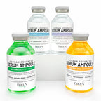 BRÜUN Advance Microneedling Korean Serum — 4 Booster Ampule Kit for Face and Body with AC, SC, SD and HY Control Serums