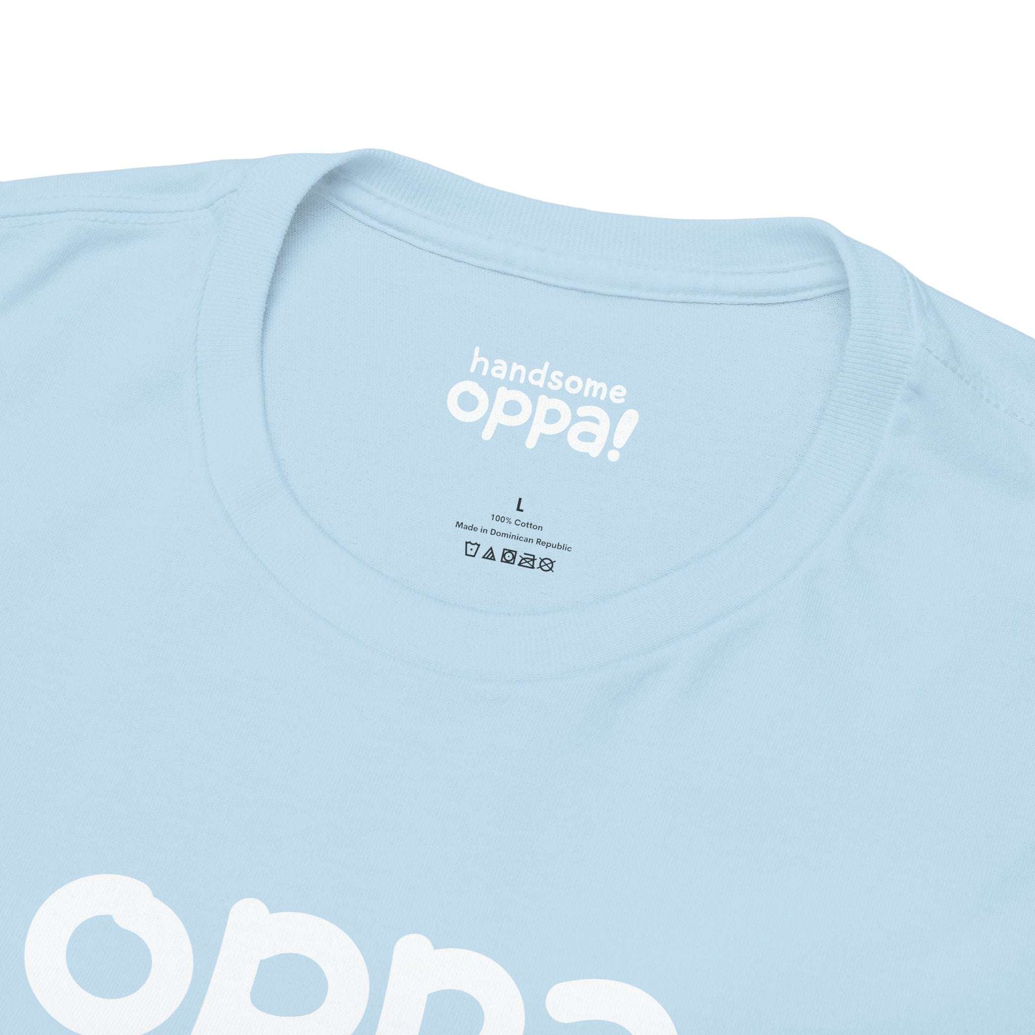 oppa♥me! K-Pop Style Classic Tee — Light Blue