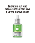 ANUA Azelaic Acid 10 Hyaluron Redness Soothing Serum - Fragrance-Free Blemish Serum