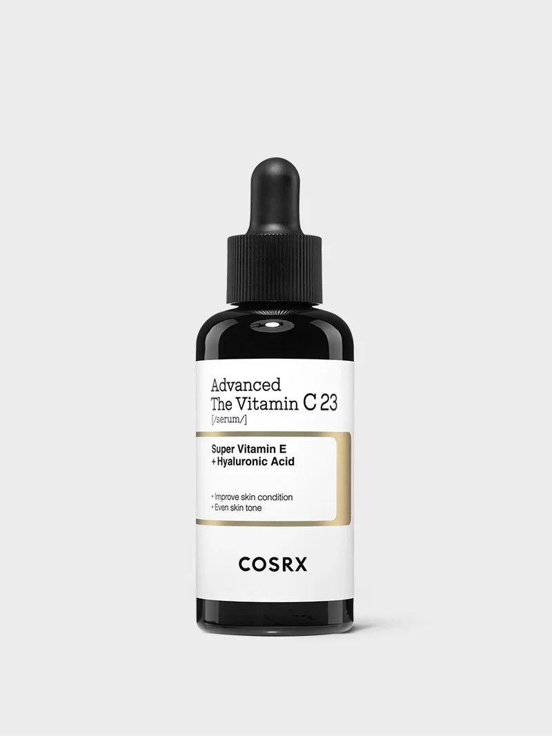 COSRX Advanced Pure Vitamin C 23% Serum with Vitamin E & Glutathione (Renewal), Korean Vitamin C Serum for Fine Lines, Uneven Skin Tone & Dull Skin, 0.7oz, Korean Skin Care