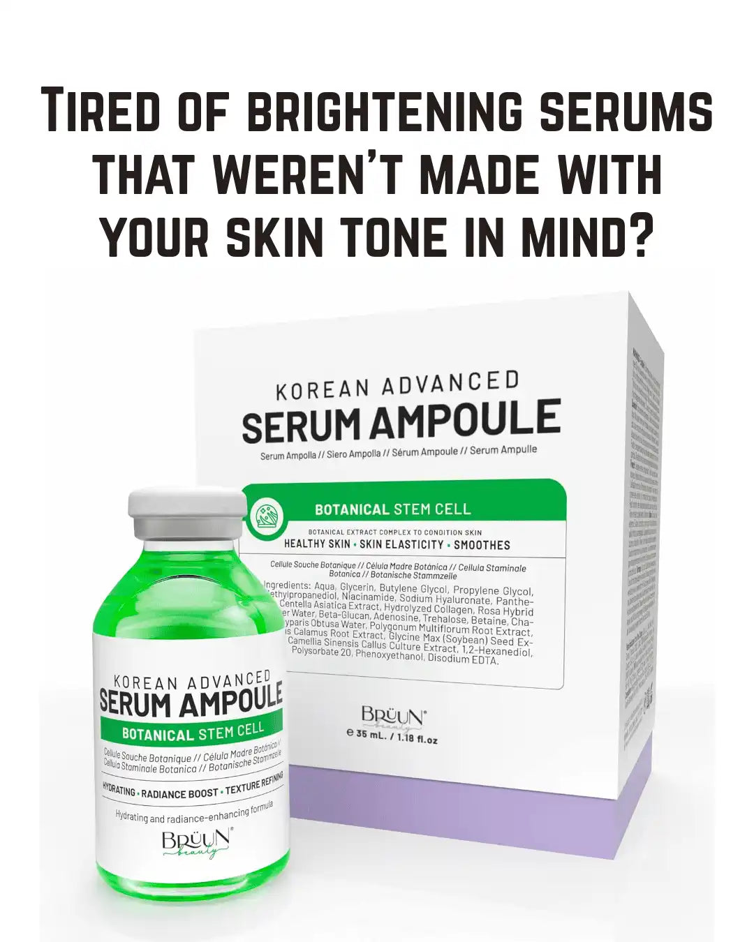 BRÜUN SC - Control Botanical Stem Cell Ampoule | Maya's Pick