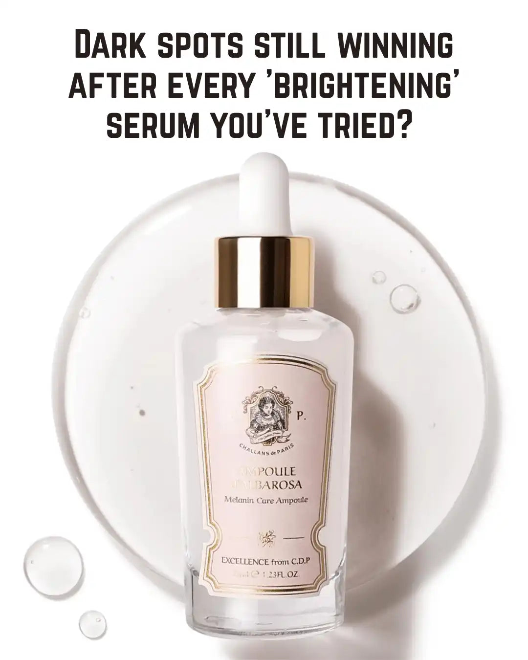 CHALLANS de PARIS Ampoule de Albarosa - Brightening Dark Spot Ampoule Serum