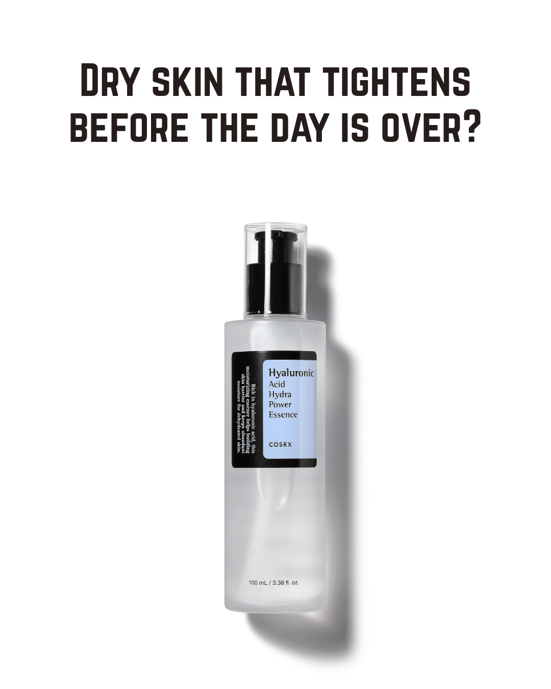 COSRX Hyaluronic Acid Toner, 3.38 fl.oz / 100ml, For Dry Skin, Lightweight Daily Essence, 4000 ppm Sodium Hyaluronate, Fragrance Free, Hypoallergenic, Dermatologist Tested, Day and Night Korean Skin Care, Pack of 2