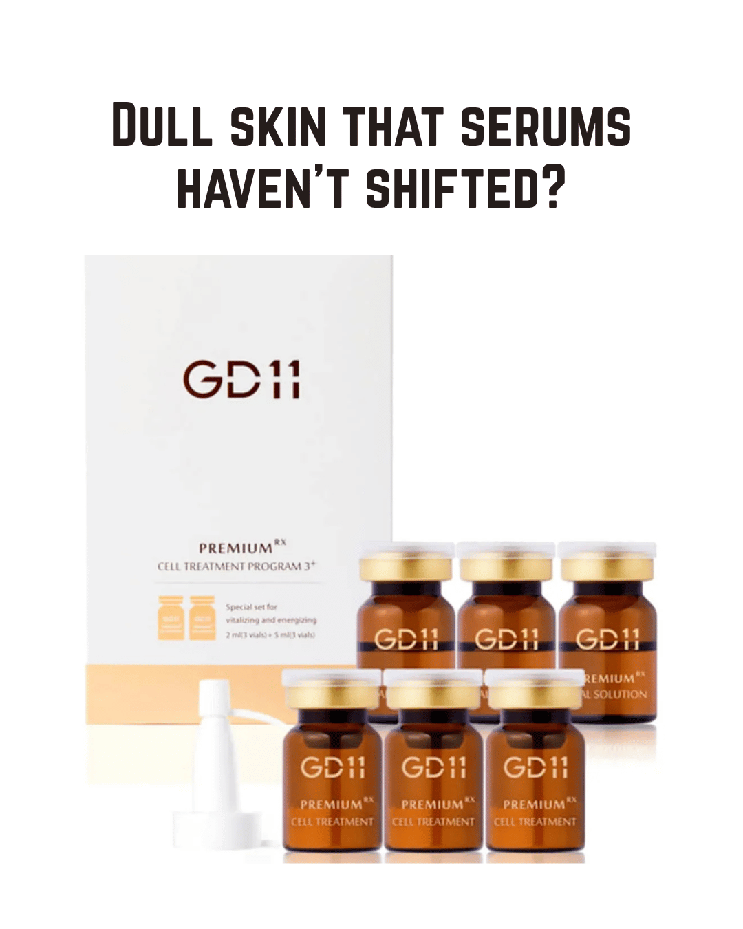 GD11 Exosome Ampoule Set - Freeze-Dried Exosome Powder and Activator
