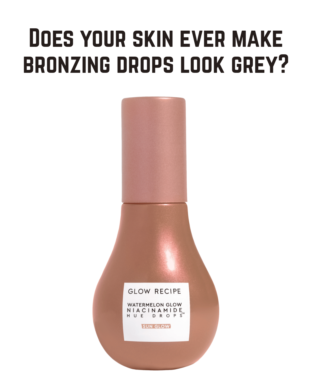 Glow Recipe Watermelon Glow Niacinamide Hue Drops - Tinted Serum & Glow Primer