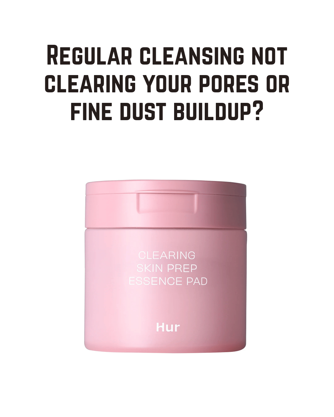House of HUR Clearing Skin Prep Essence Pad - AHA BHA PHA Chemical Exfoliant