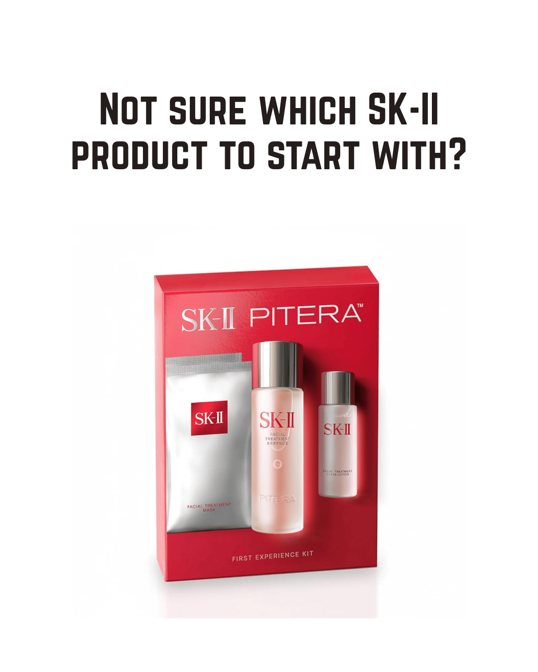 SK-II First Experience Skin Care Set - PITERA Essence Toner & Sheet Mask Gift Set