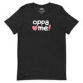 Oppa Love Me! K-Pop Style Daily T-Shirt - Black Heather 5XL