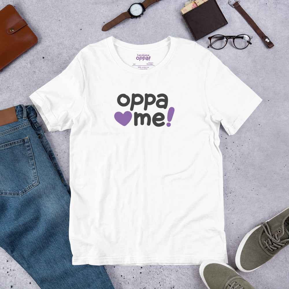 Oppa Love Me! K-Pop Style Daily T-Shirt - White