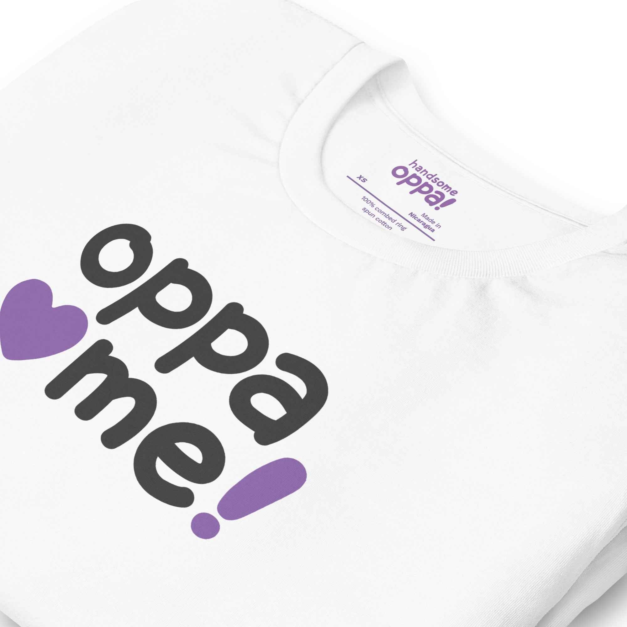 Oppa Love Me! K-Pop Style Daily T-Shirt - White