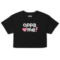 Oppa Love Me! K-Pop Style Women’s Crop Top - Black XL