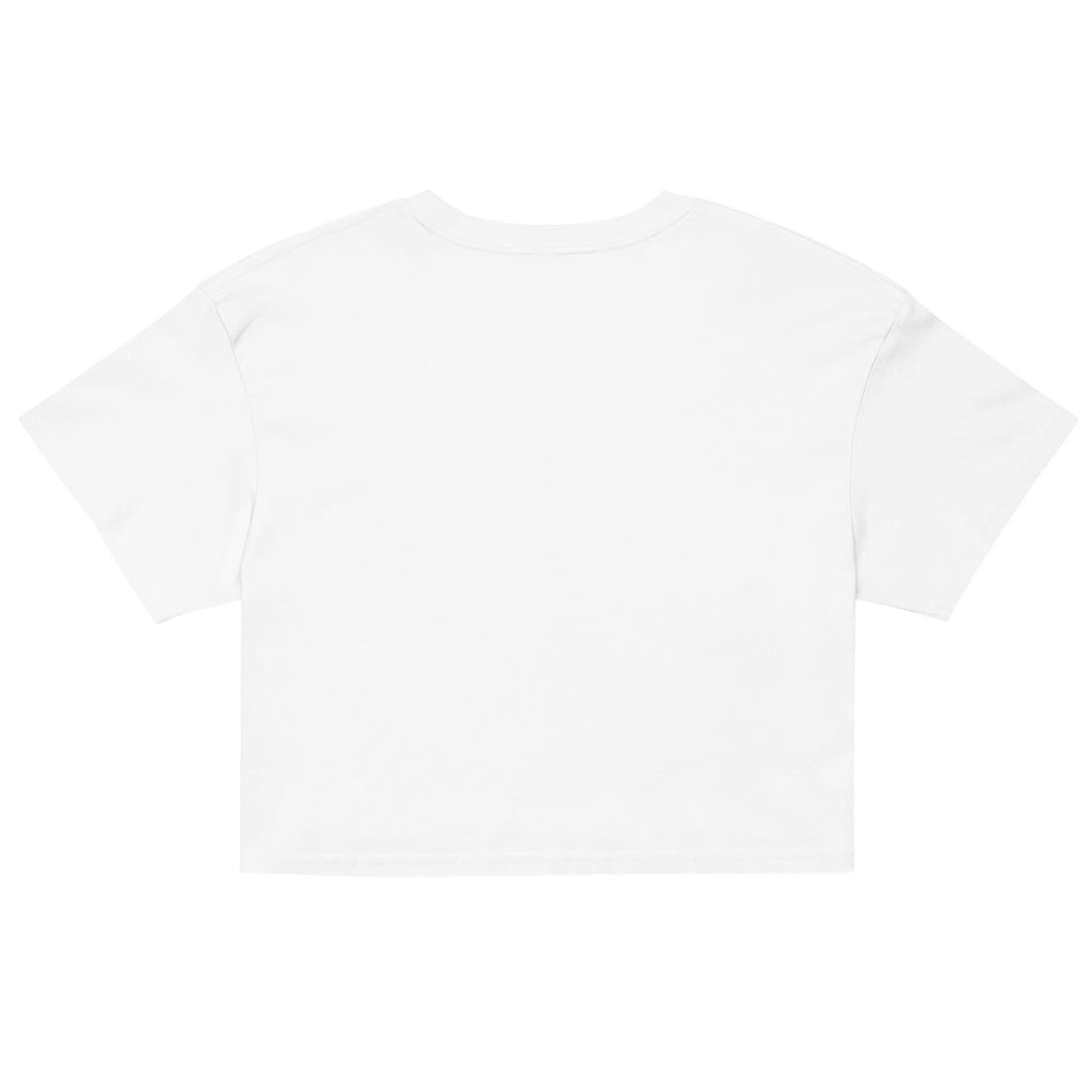Oppa Love Me! K-Pop Style Women’s Crop Top - White