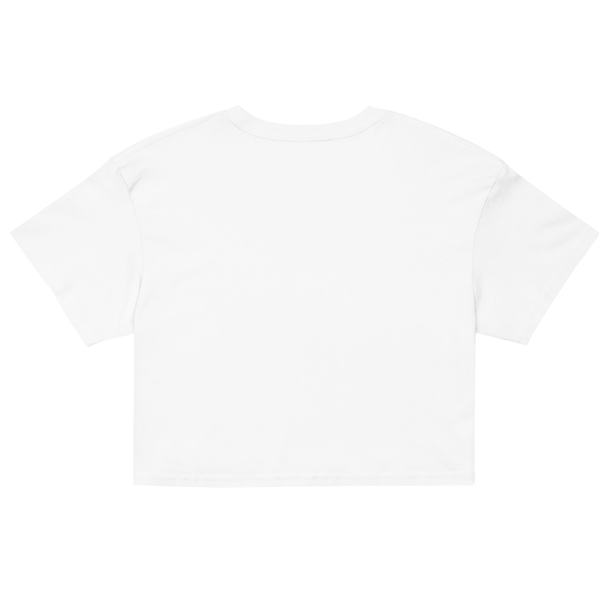 Oppa Love Me! K-Pop Style Women’s Crop Top - White